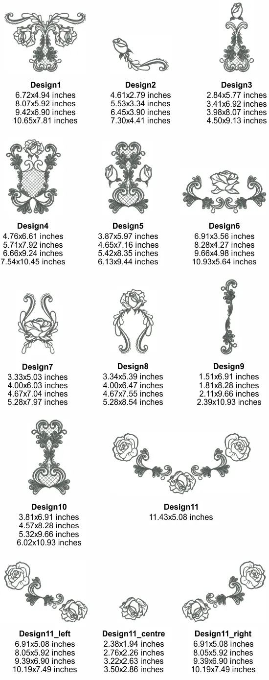 Dark Rose Collection
