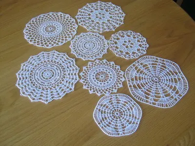Free-Standing Lace Doilies