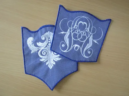 ITH Faux Lace Pockets