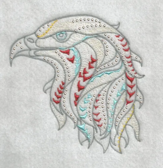BESV667 - Rhinestone Eagle
